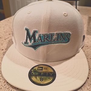 Florida Marlins size 8 World Series hat